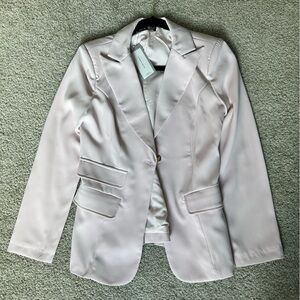 Petal rose blazer